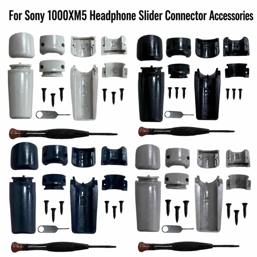 Sony Headphone Wh-1000Xm5 - 플라스틱 헤드폰 힌지 수리 키트 암