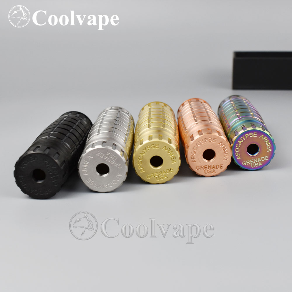 Vape Battery 18650 - WOLFCOOLVAPE Apocalypse armea mod 24mm 황동
