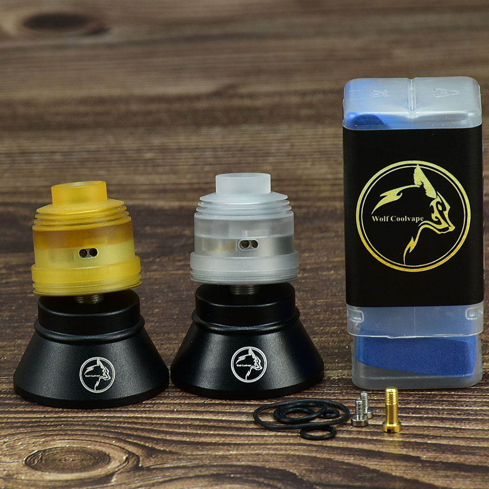 Rda Atomizer Deck - 울프쿨베이프 허사 V2 RDA 탱크 아토마이저