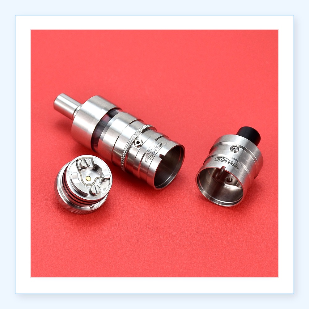 플래시 e-Vapor Fev V4.5S+ RTA 빌드  - Vape Accessory 리뷰 및 가격