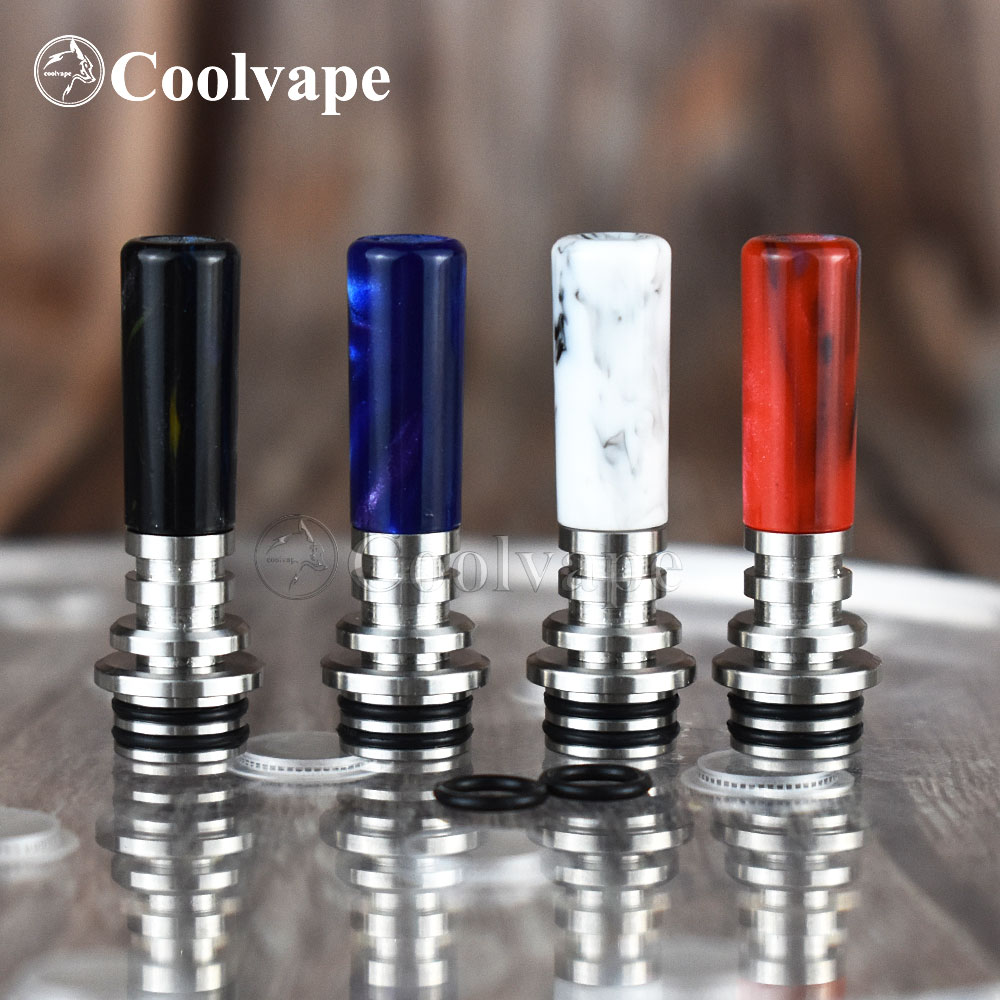 MTL 510 드립 팁 - 510 스레드 RDA/RTA - Vape Accessory 리뷰 및 가격