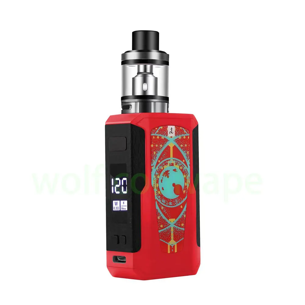 Wolfcoolvape의 120W 기화기 Vape Mo - Vape Battery 18650 리뷰 및 가격