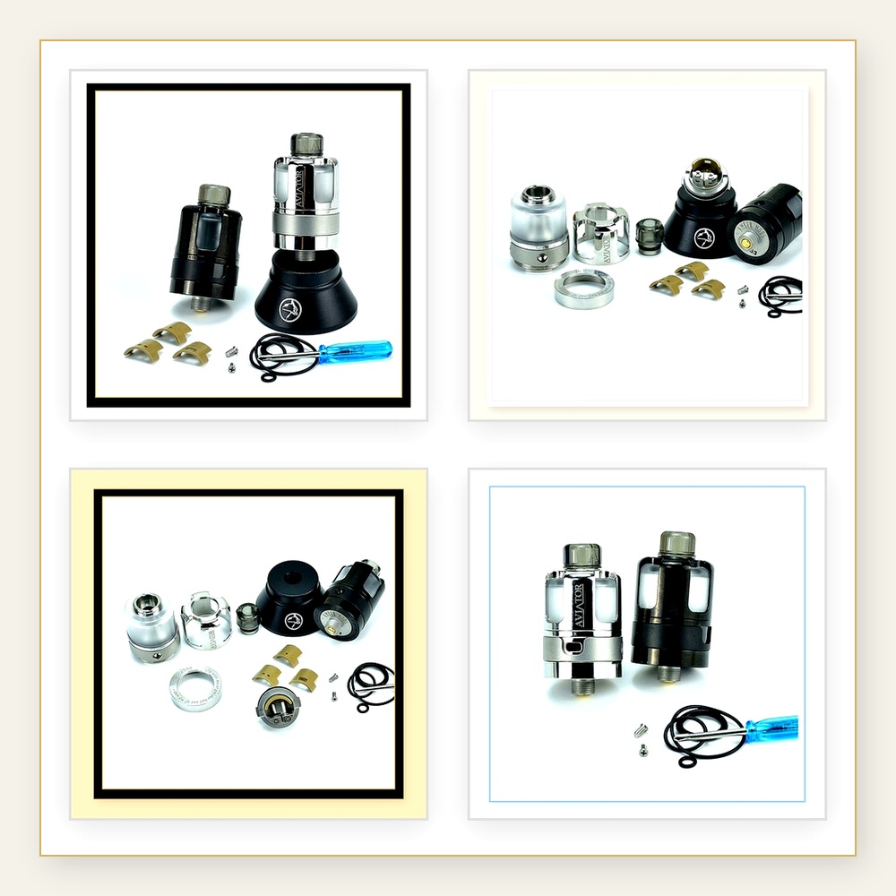 Aviator RTA 베이프 탱크 3.5ml - 22m - Vaping Air 리뷰 및 가격