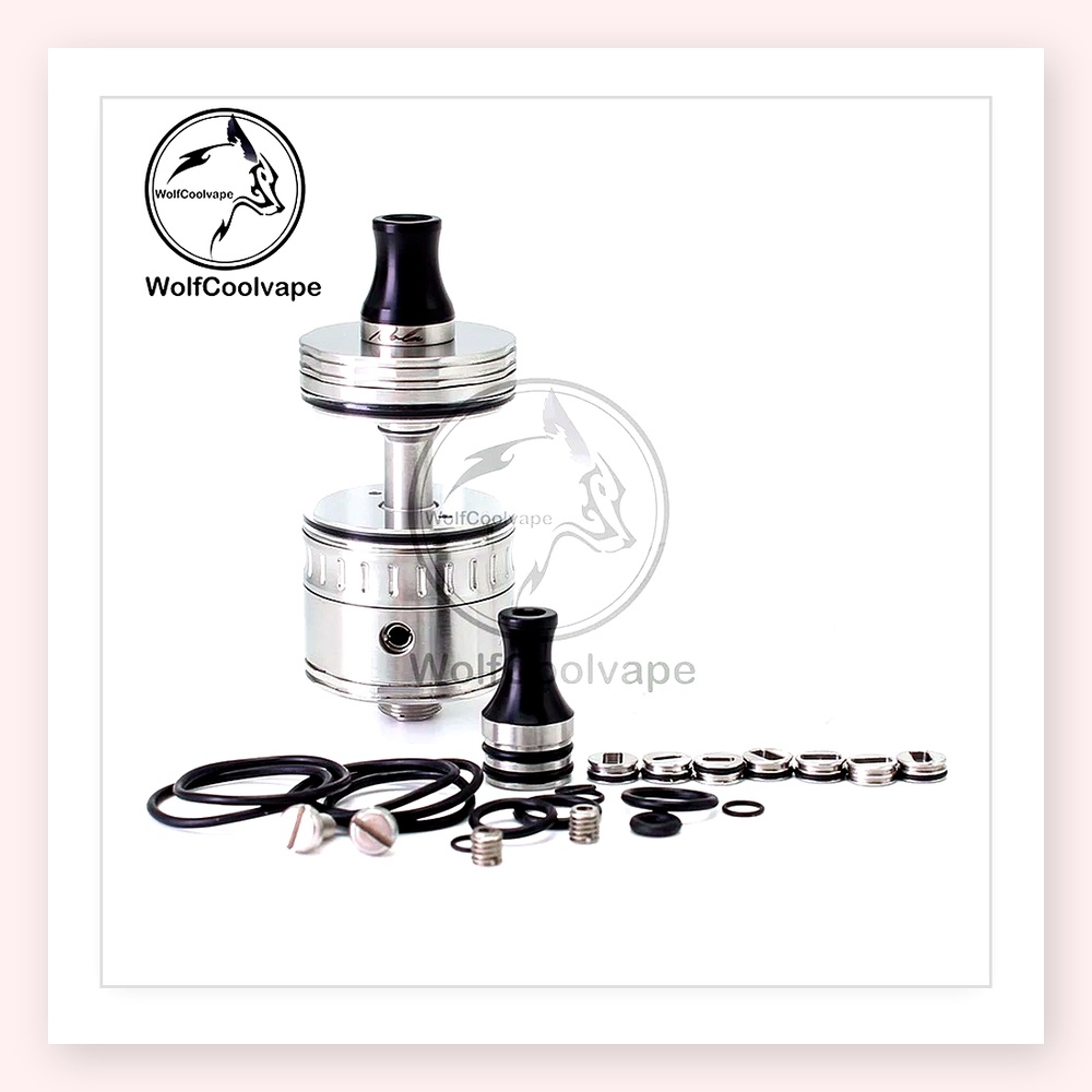 Wolfcool Vape NOLA RTA 22mm 실버 - Vaping Air 리뷰 및 가격
